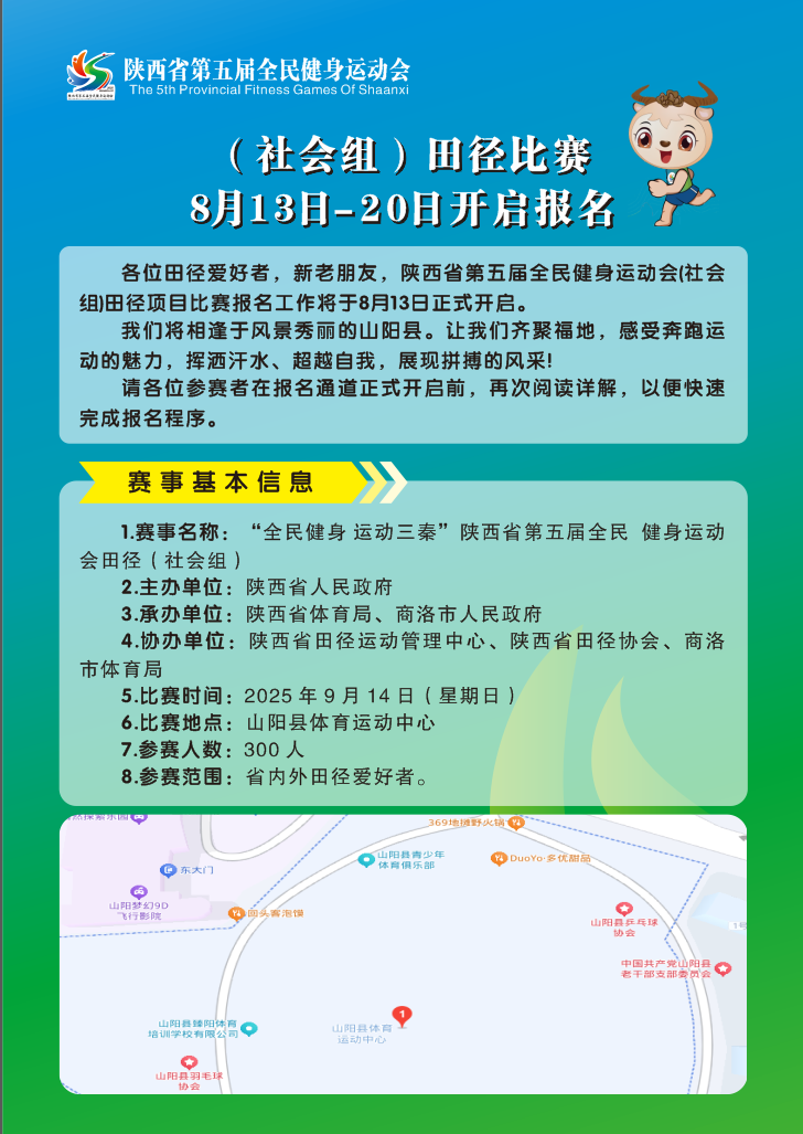 中的核心赛, 田径比赛